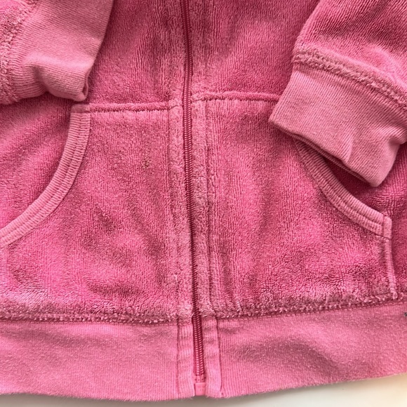 Juicy Couture 24 Month Pink 2 Piece Sweat Pants And Hoody jacket velour - Picture 6 of 9